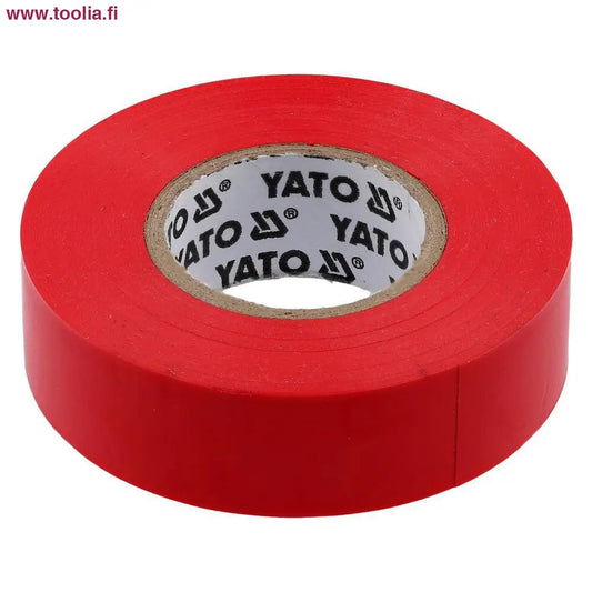 Yato Sähköteippi 19 mm x 20 m    0.13 mm punainen