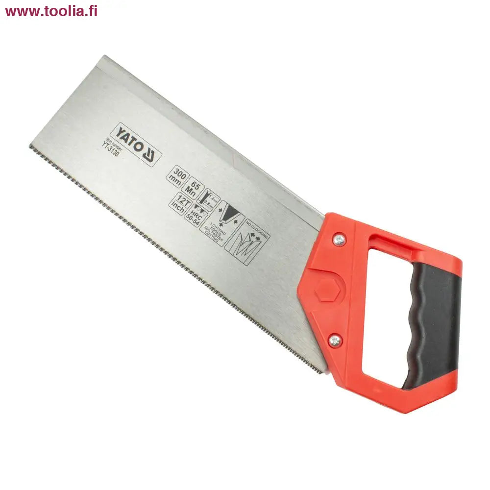 Yato selkäsaha 300 mm 50-54 HRC 12 TPI|||||