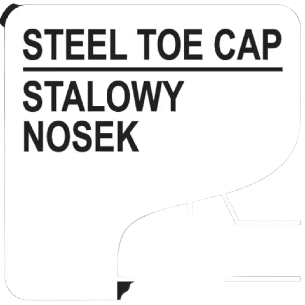 Steel toe cap of yato turvakumisaappaat portland s5 pvc antistaattinen with durable metallic finish and modern design