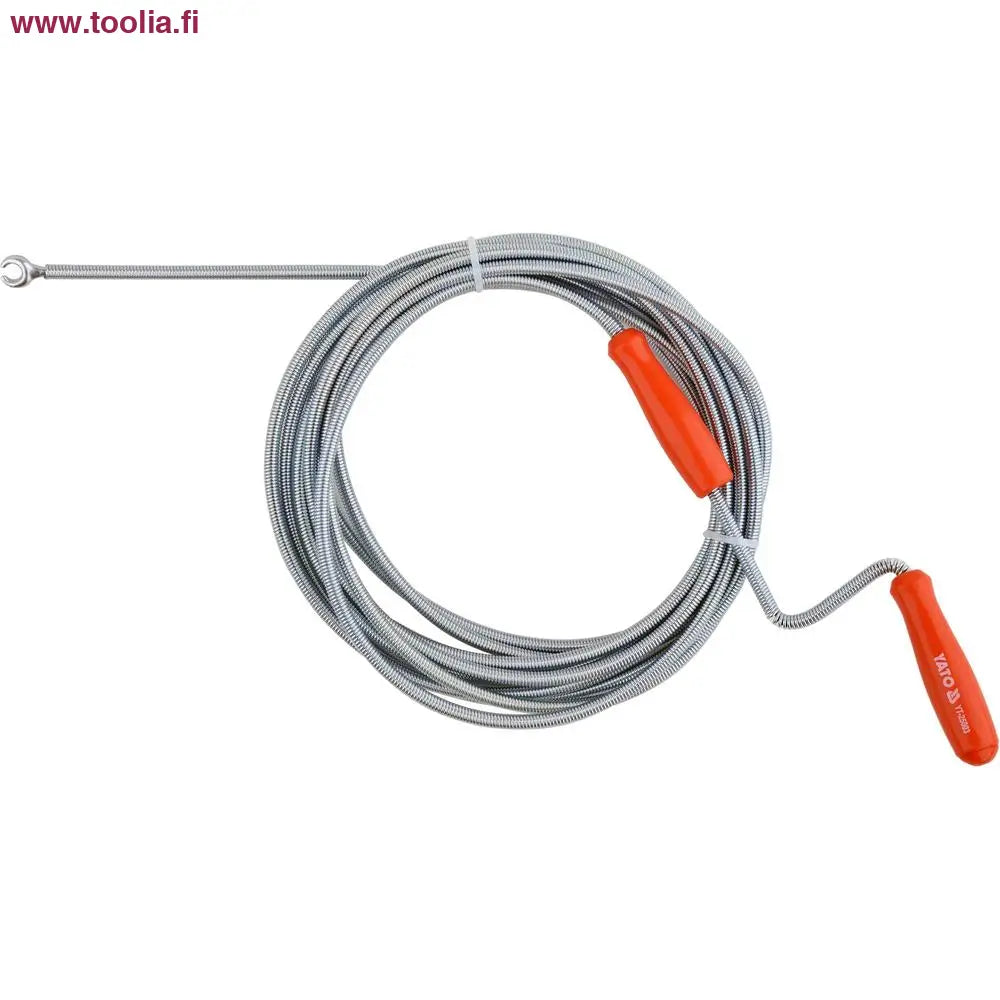 Yato Viemärirässi|Yato Viemärirässi 3 m x 5 mm|||Yato Viemärirässi koukku|Yato Viemärirässi myyntipakkaus